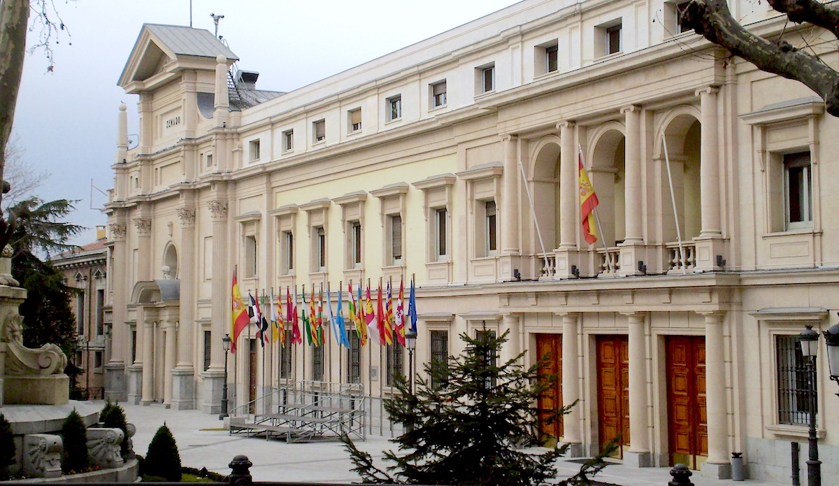 Senado fachada Madrid