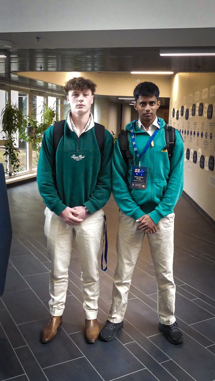 Rohan Joshua George from Australia 2